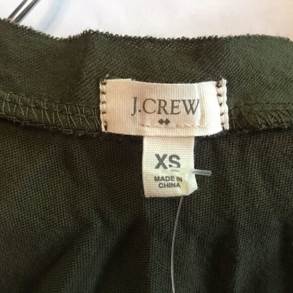NWT. J. Crew Sequined Tank, Olive, Sz. XS - Picture 7 of 8